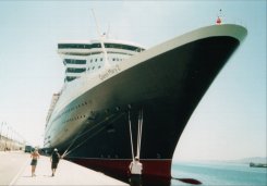 CUNARD (Ship shown Queen Mary 2)